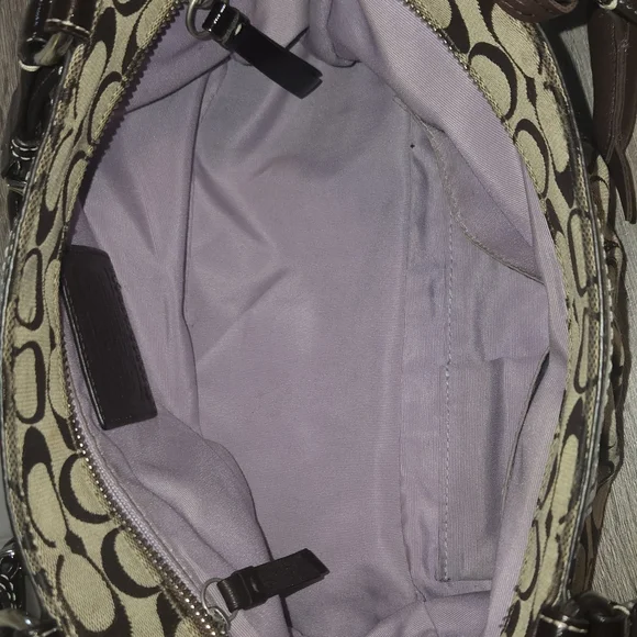 Coach Shoulderbag Signature Canvas & Leather - Picture 14 of 14